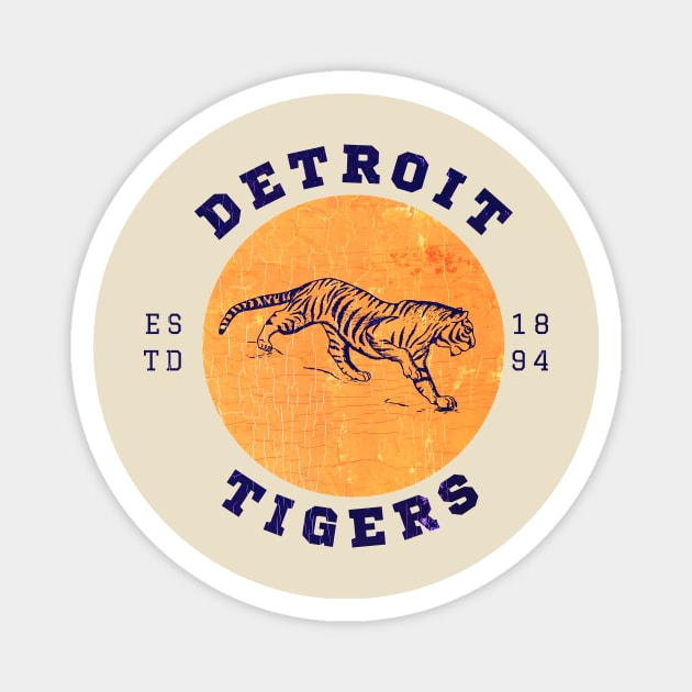 Detroit Tigers for baseball lovers 2022 season Magnet by ohsheep